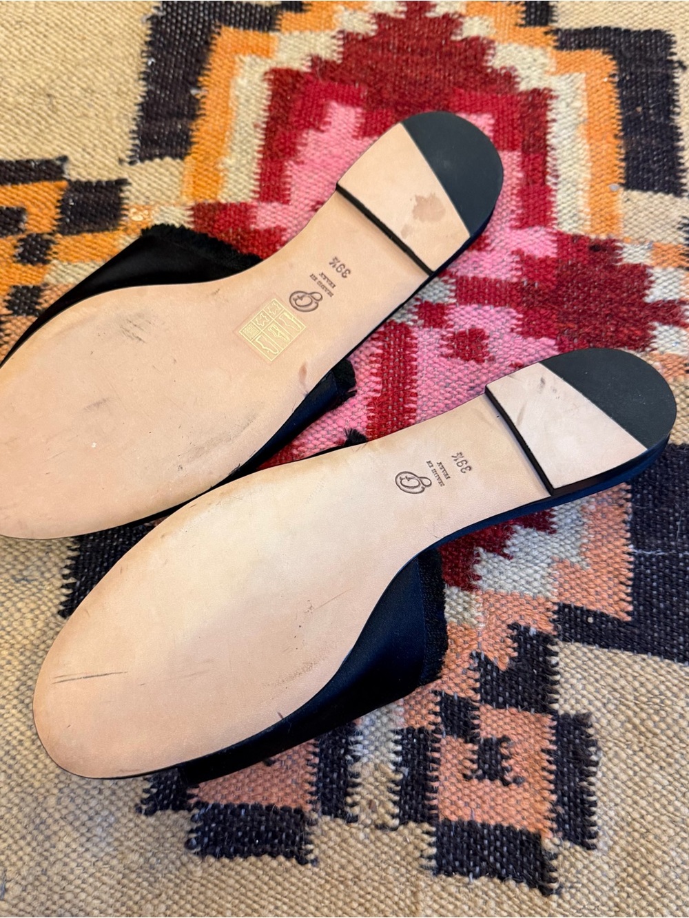 M. Gemi Tendina satin slides size 39.5 in perfect condition - Picture 4 of 6